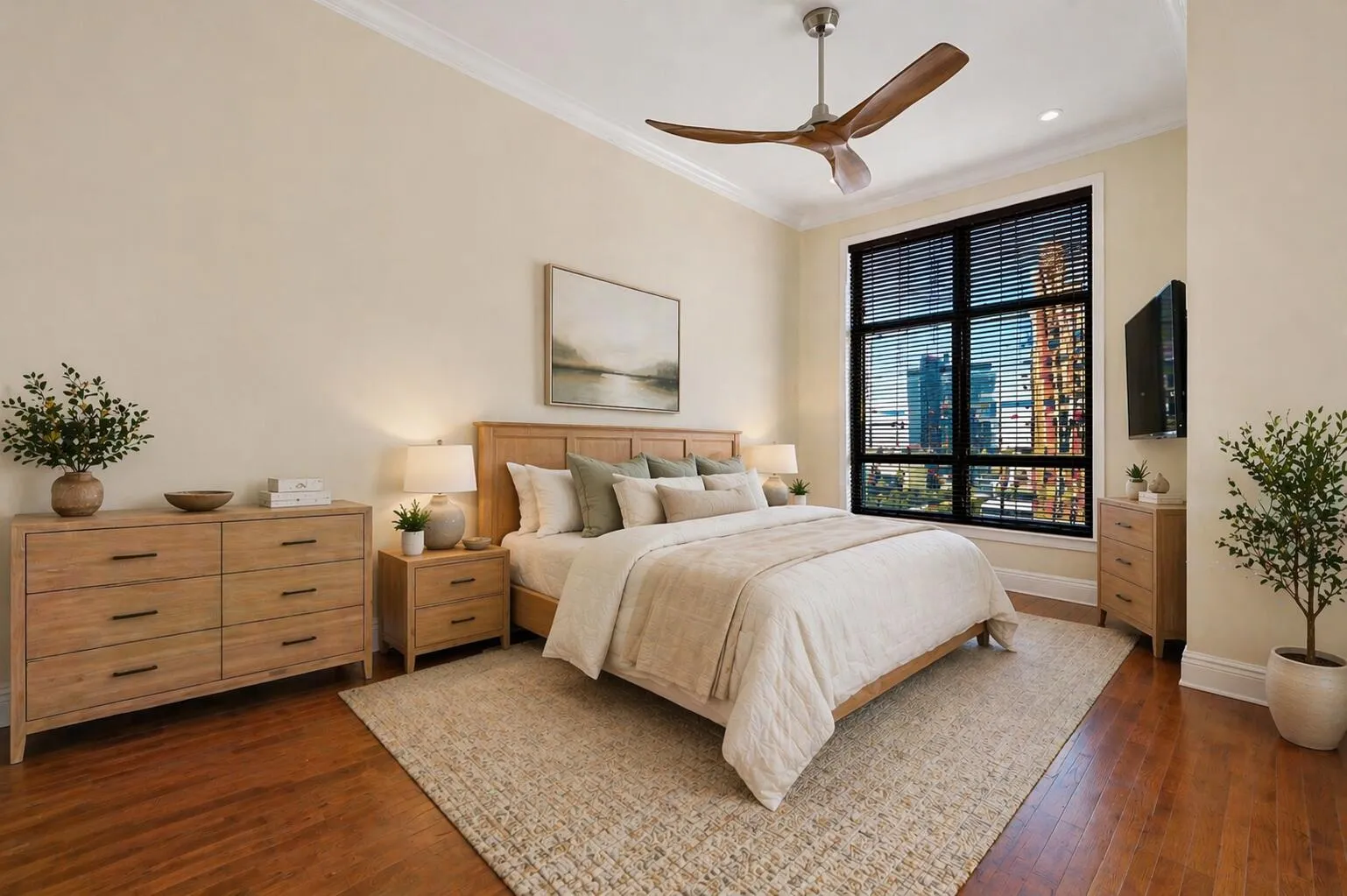 STAGED BEDROOM 2ND FL