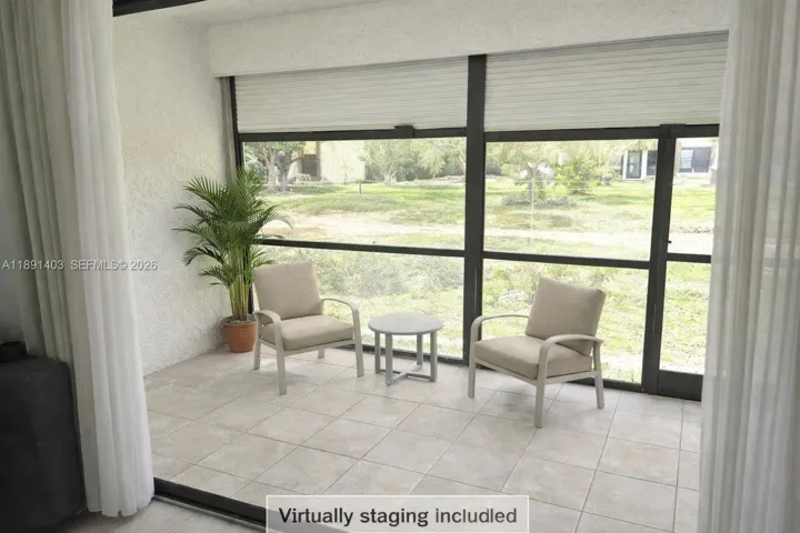 Virtually staged
