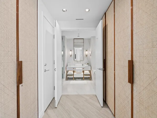 His and Her Walk-In- Closets