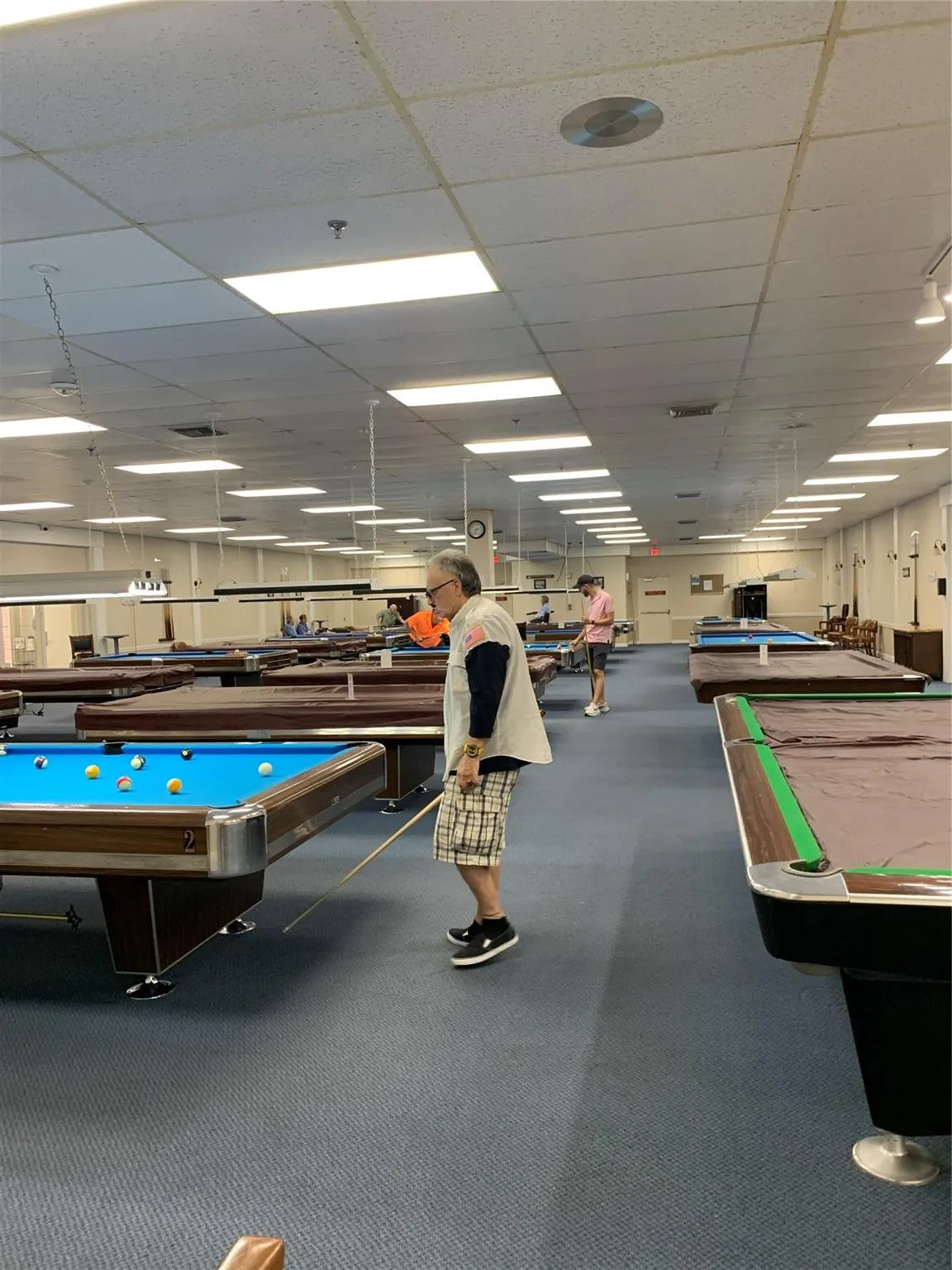 Pool Room.