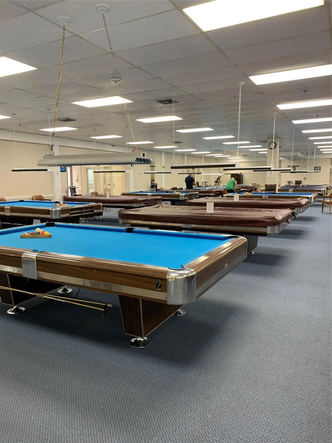 Pool Room.