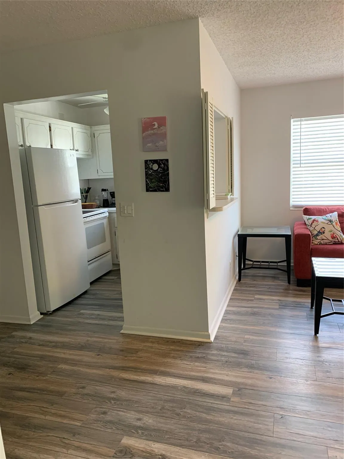 Showing Kitchen and Living Room areas.