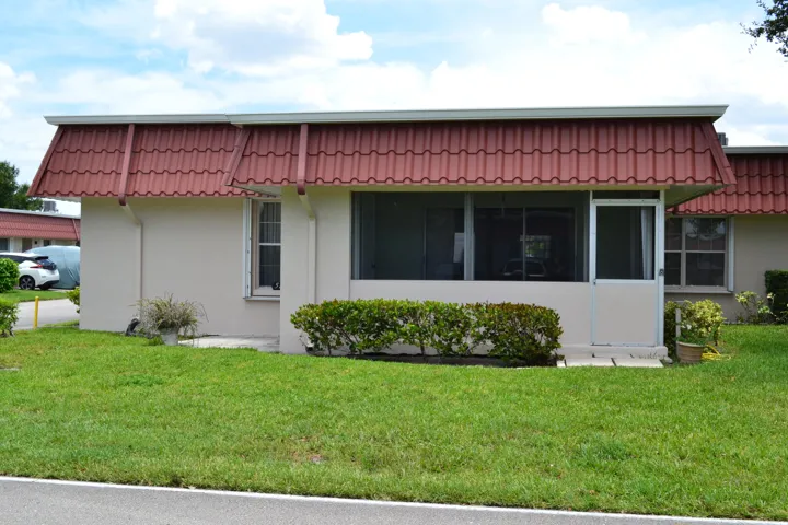 Freshly painted exterior