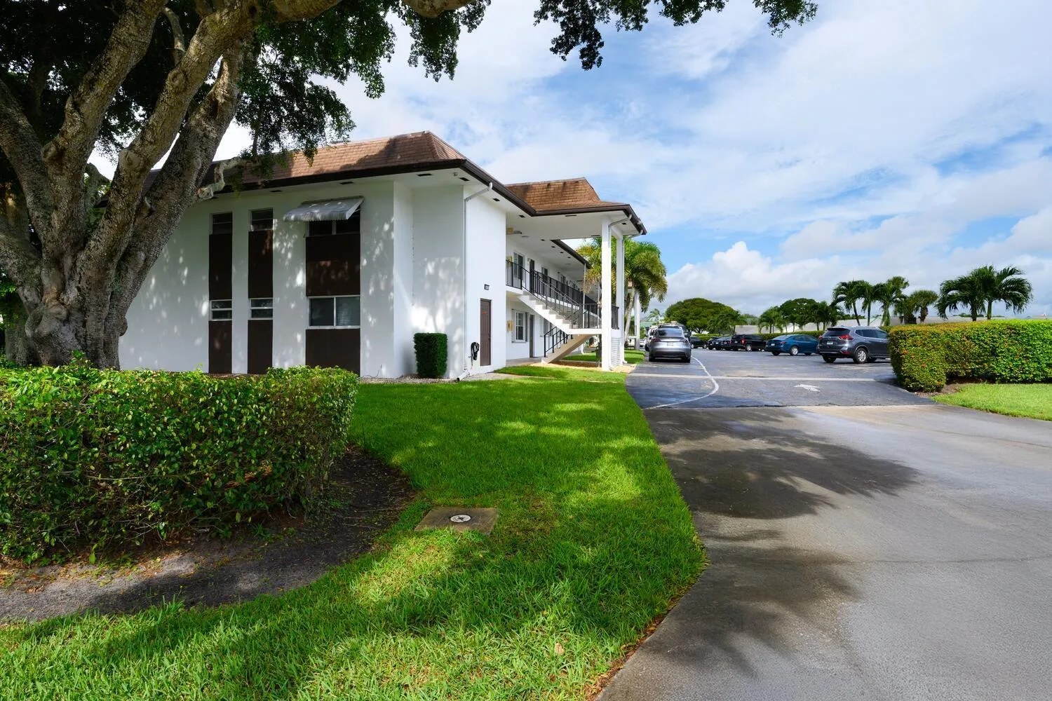 Side of building