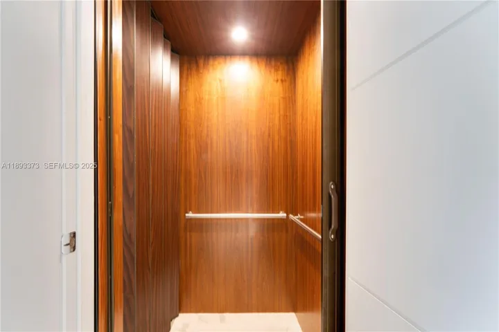 Elevator in unit