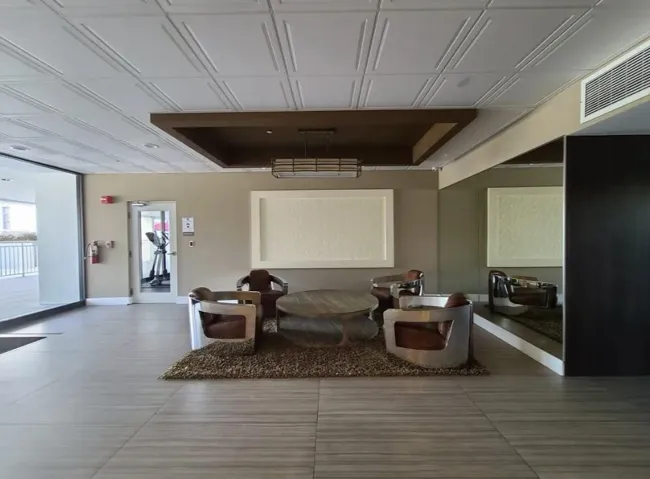 located by the gym and media room
