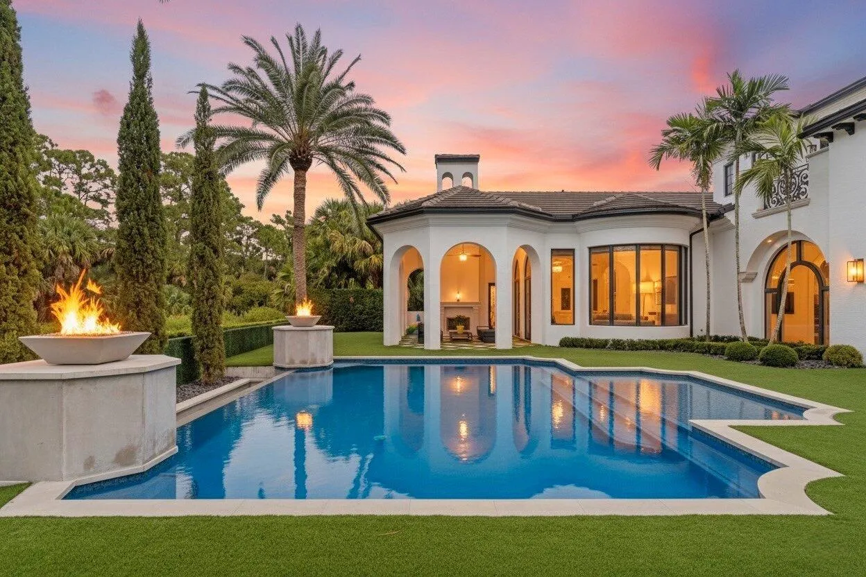 Romantic Backyard