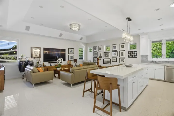 Open Floor plan Kitchen and family room