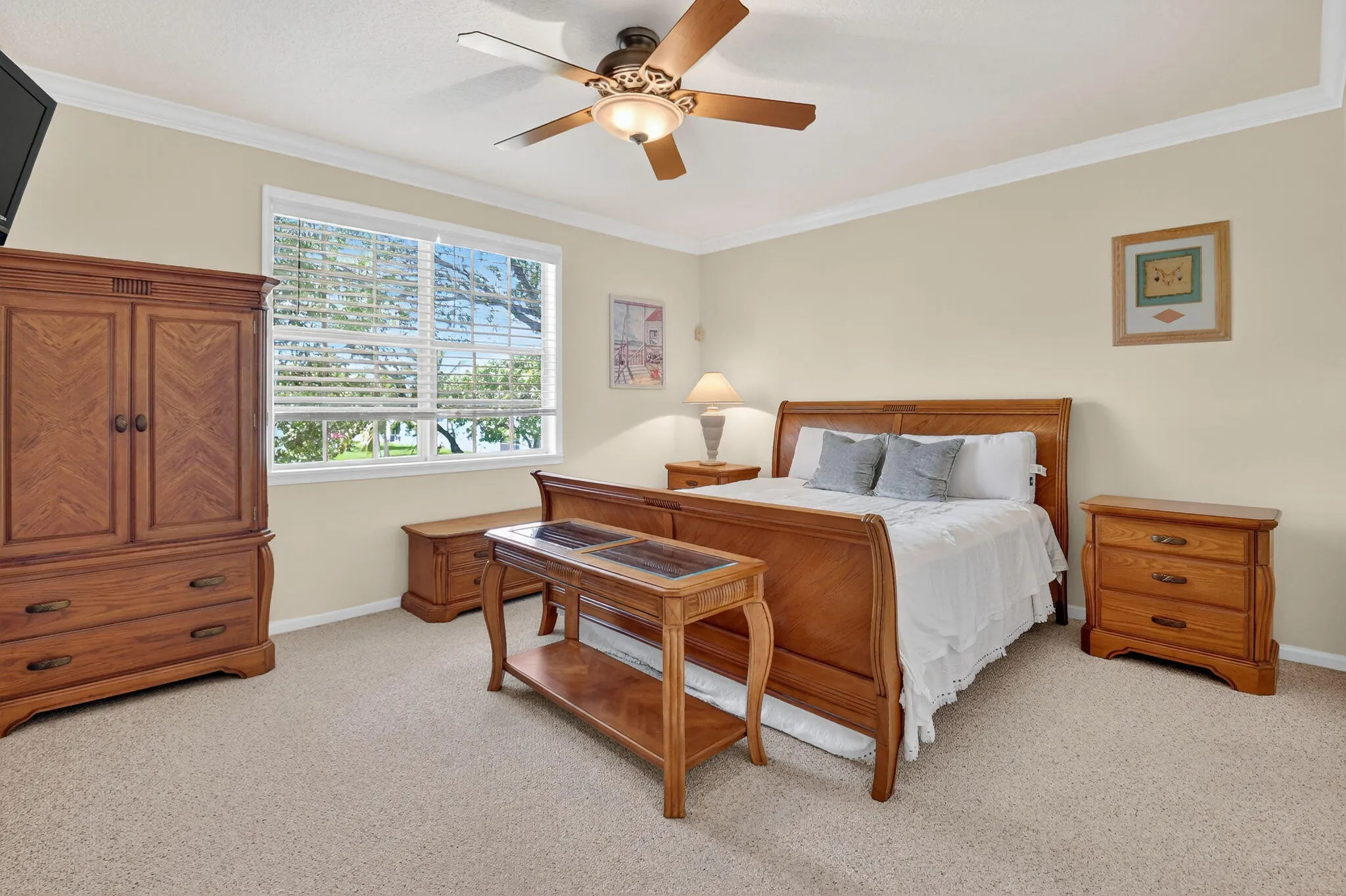 Primary bedroom suite