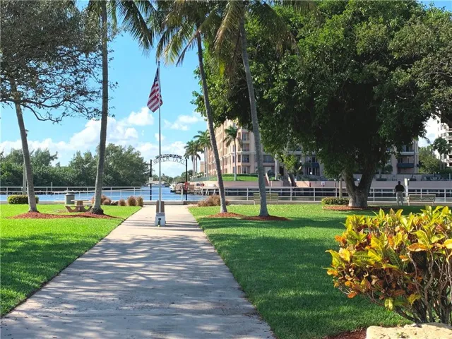 Enjoy the serene park next door.