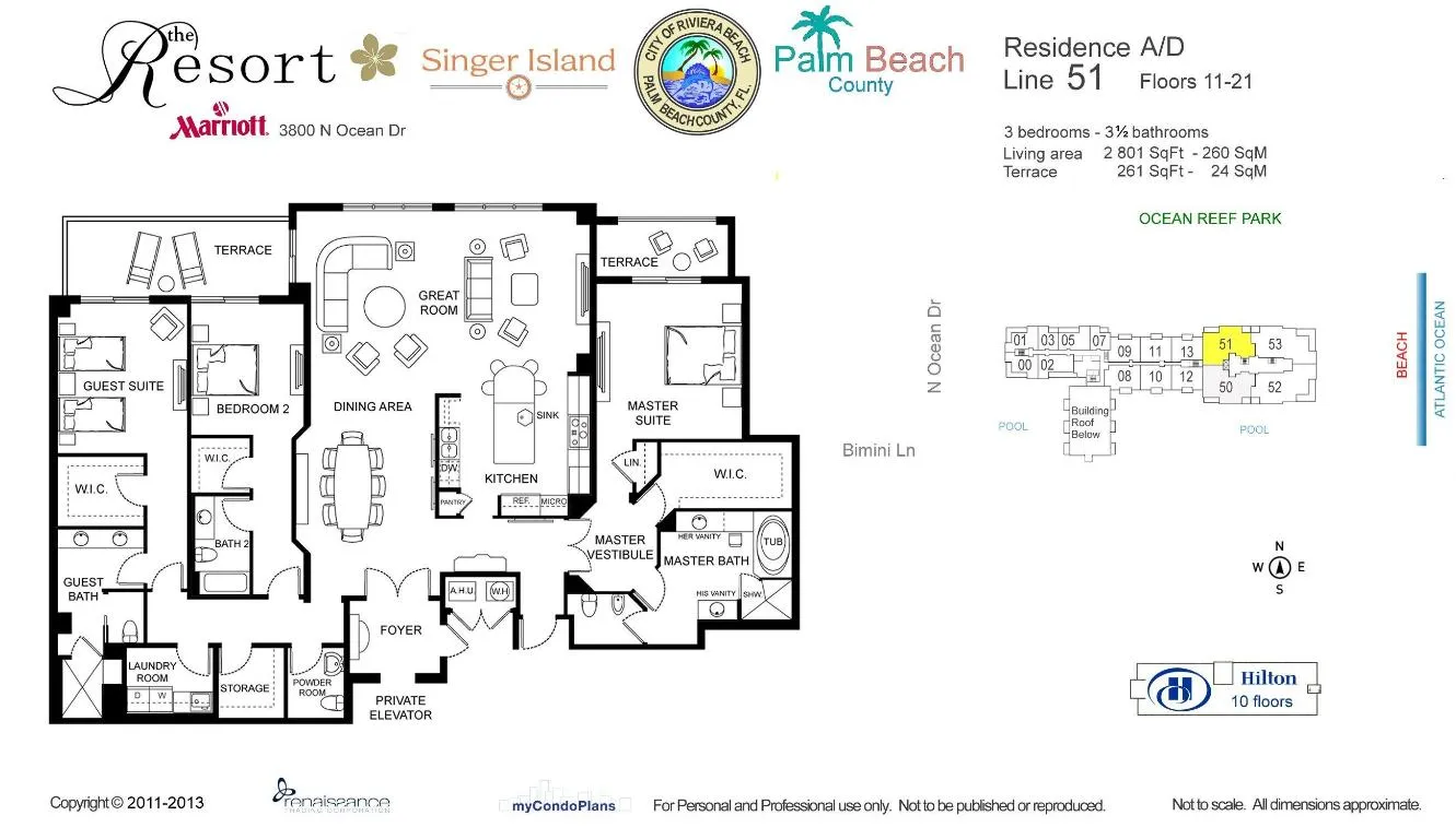 Resort @ Singer Island (Marriott) #1751,