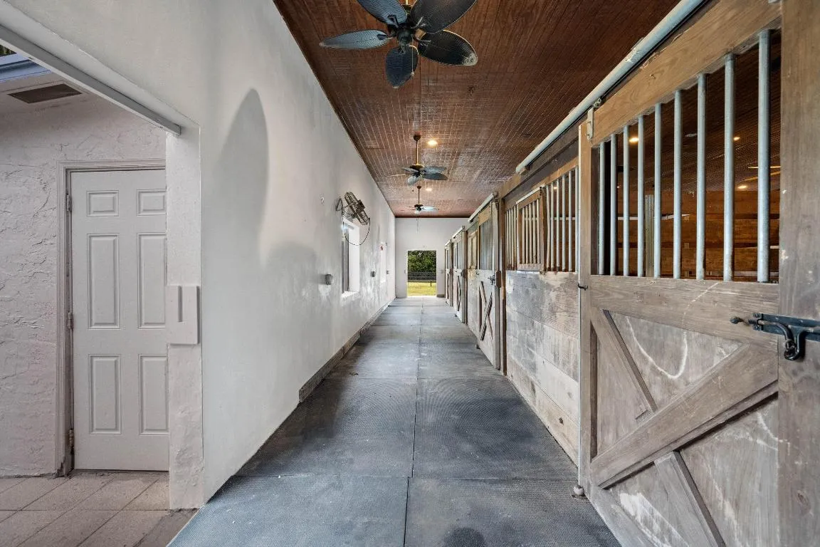 Door to barn head