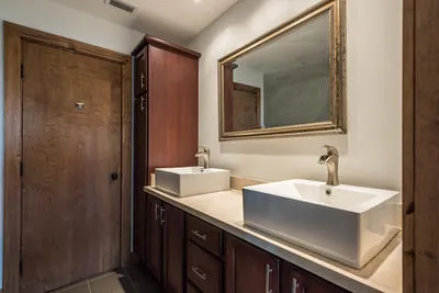 Master bath dual sink