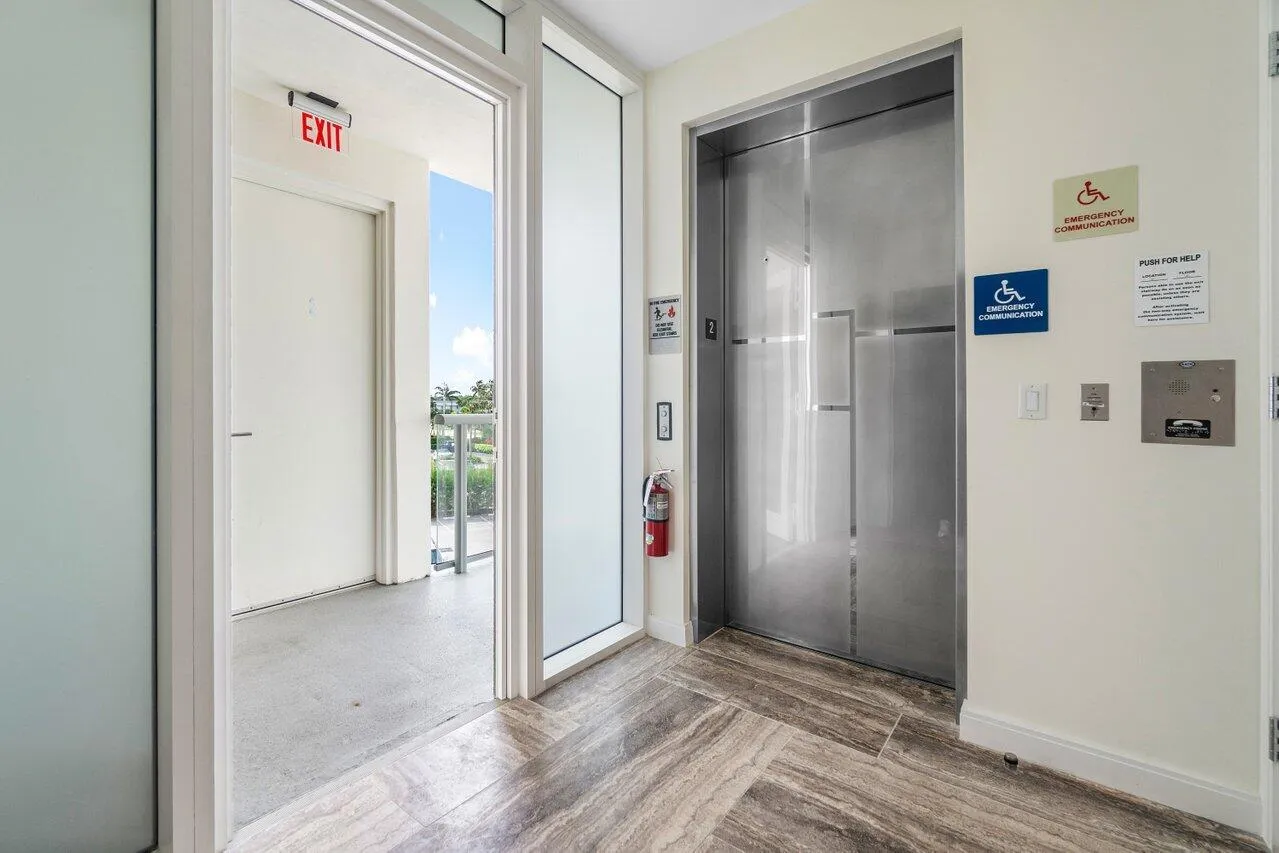 Private Elevator Entry