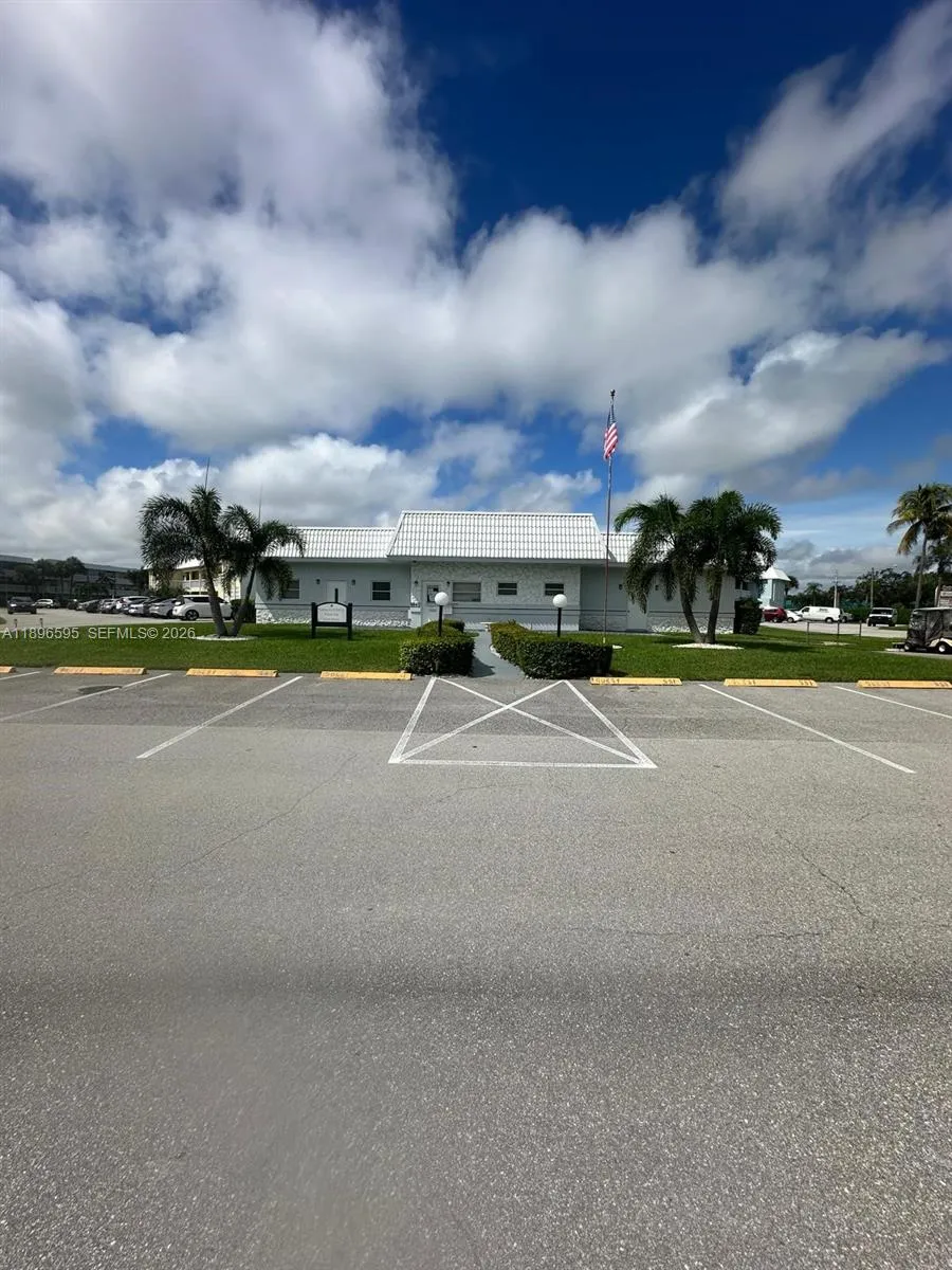 In front of the Clubhouse
