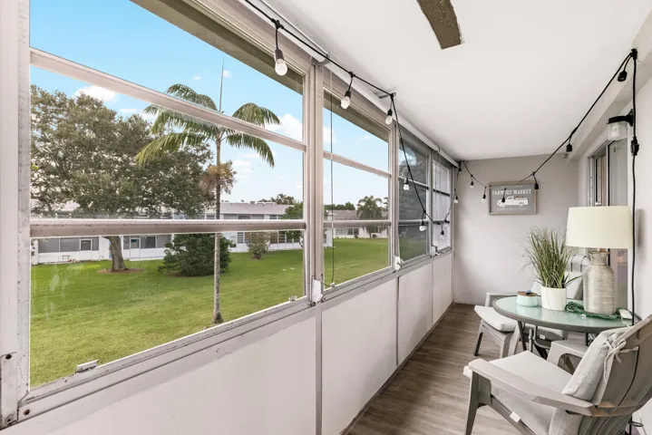 Florida Room with Garden View