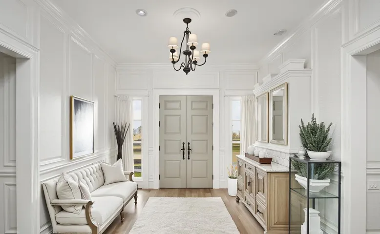 Virtually Staged Foyer