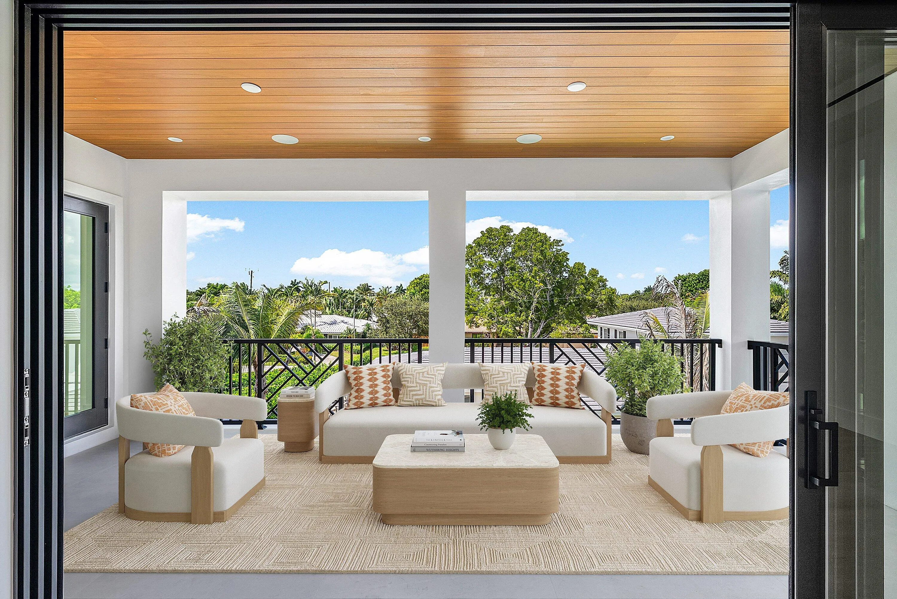 2nd floor balcony - Virtually Staged