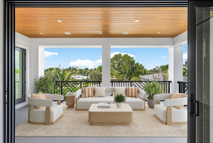 2nd floor balcony - Virtually Staged