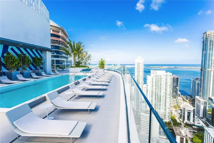 Rooftop pool