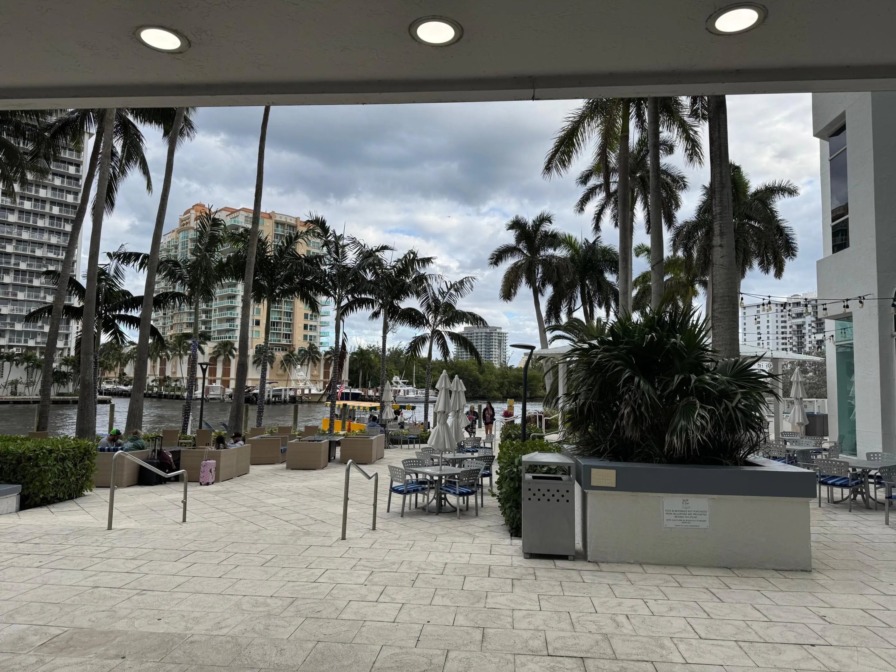 Patio on Intracoastal