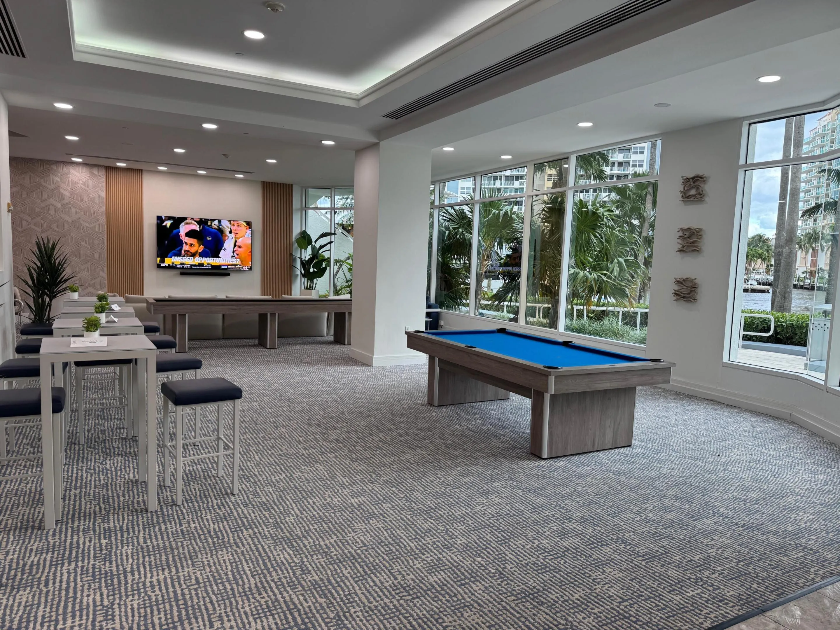 Lobby sports bar
