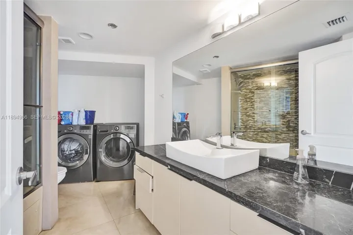 Bathroom + Laundry