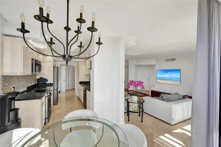 Kitchen + Breakfast + Living Room
