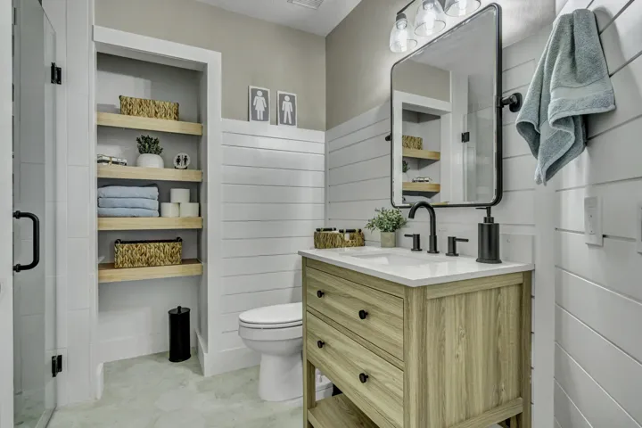 Hallway Bathroom