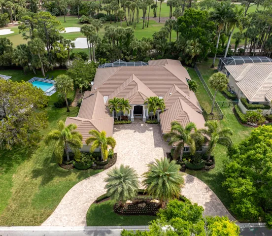 Aerial View with Driveway
