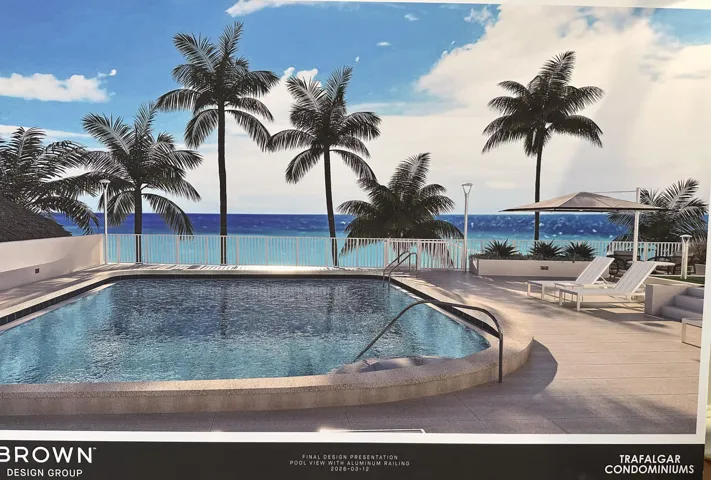 Proposed rendering of pool area