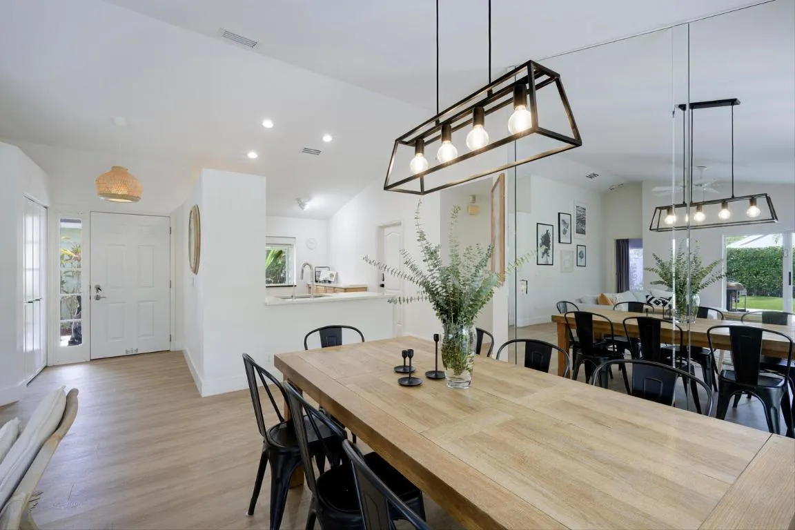 Dining and Kitchen Area