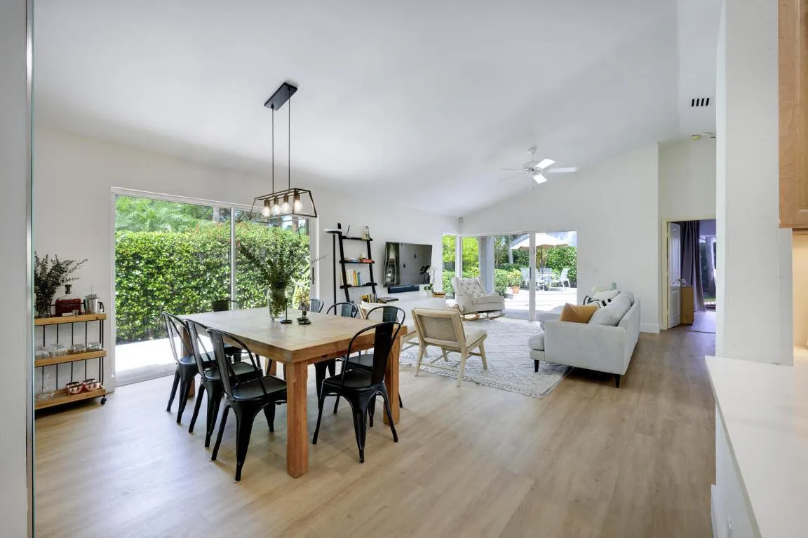 Enjoy the Roomy Dining & Living Area