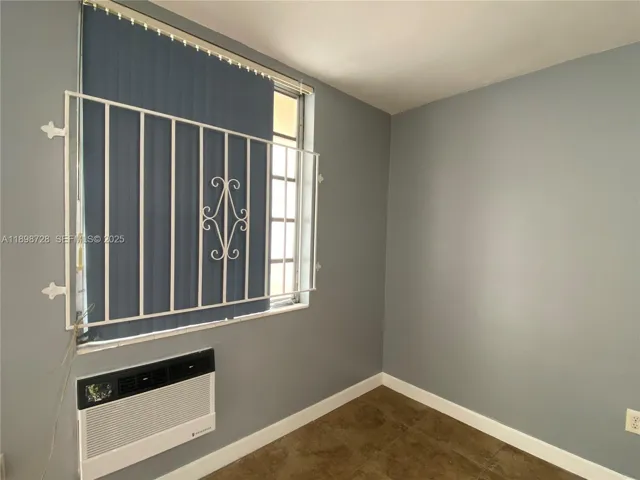 A/C in the bedroom.