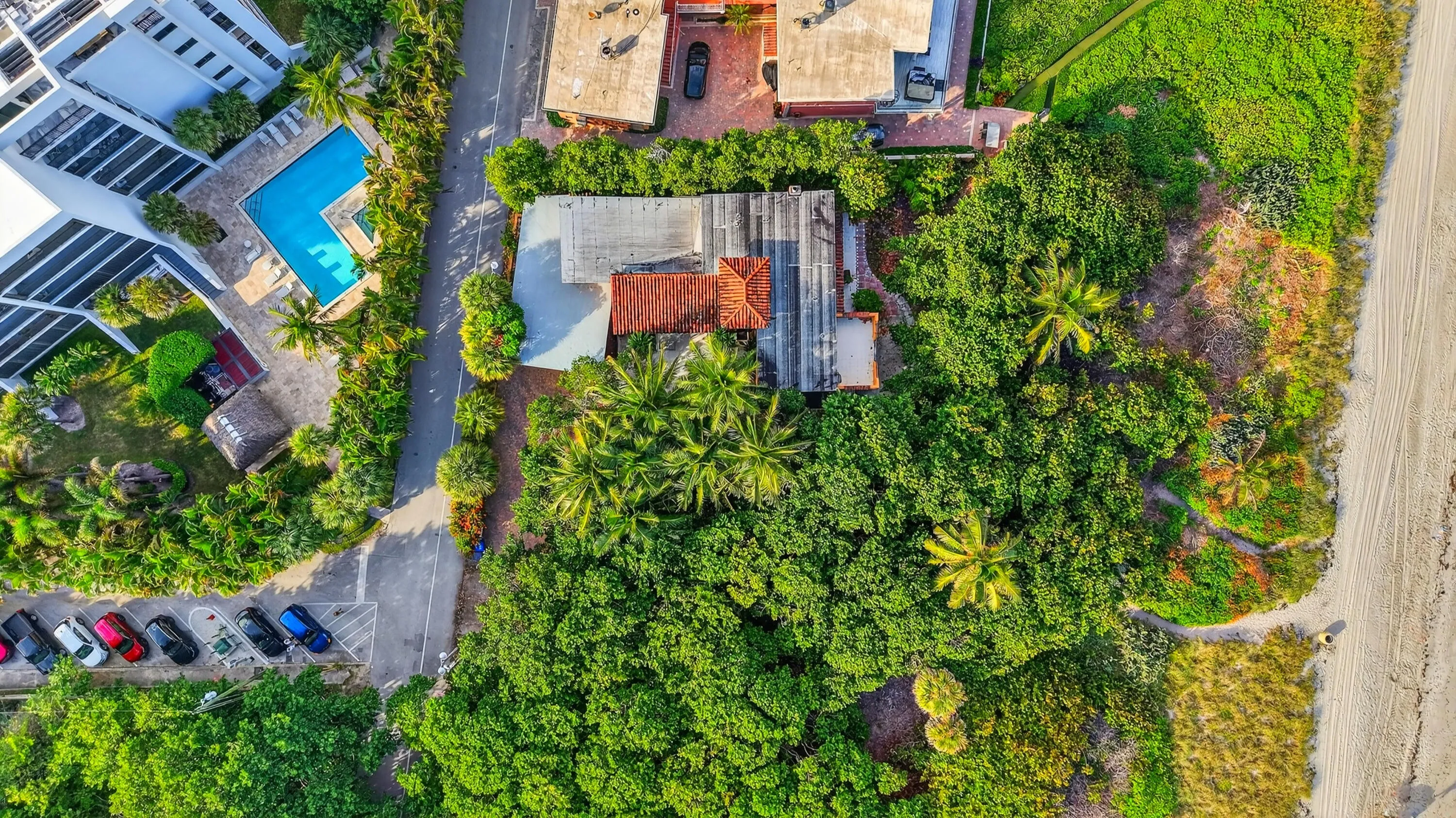 OVERHEAD AERIAL