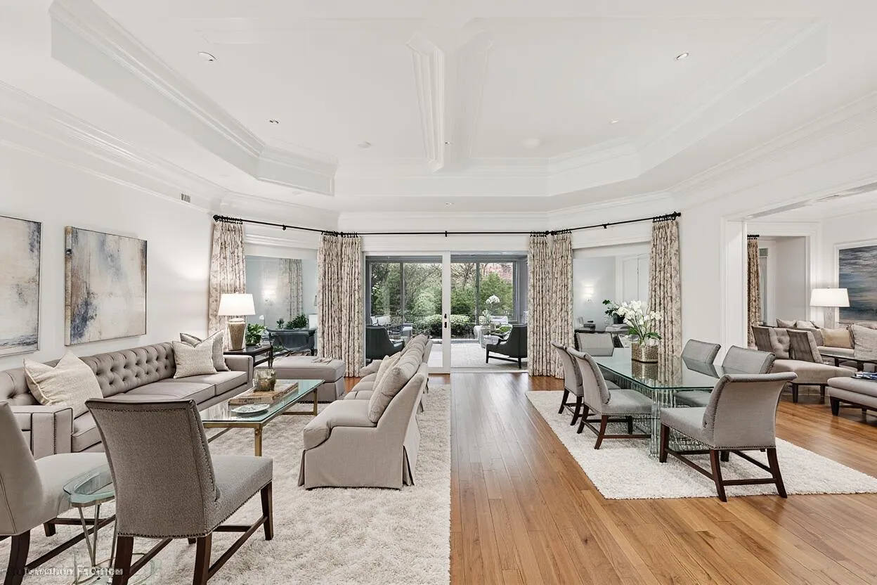 Virtually Staged Living Room