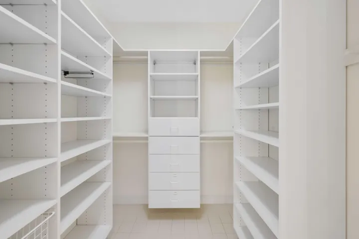 Primary closet
