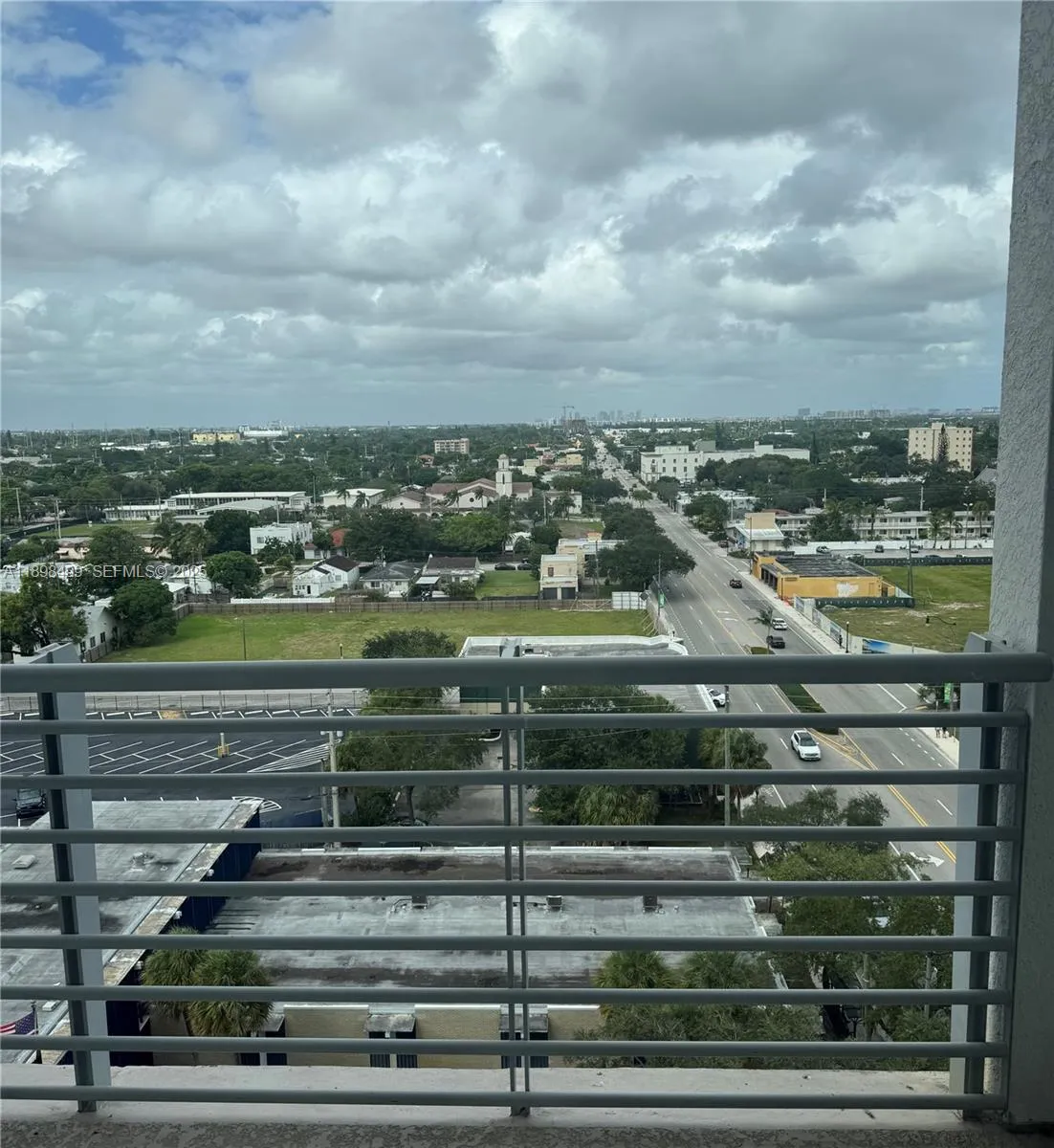 North view from balcony