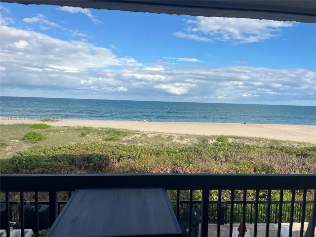 Direct east ocean view