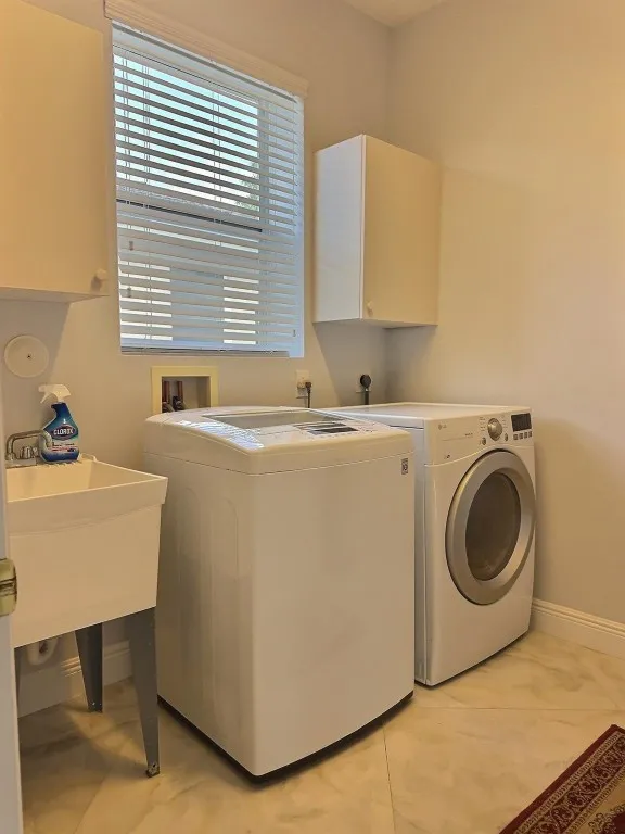 Laundry upstairs