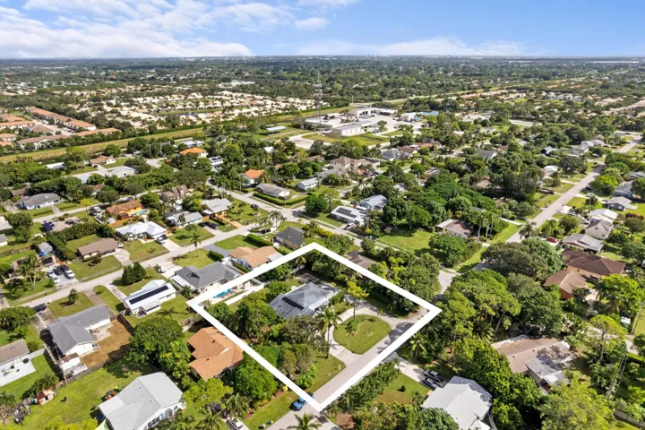 Aerial Neighborhood View