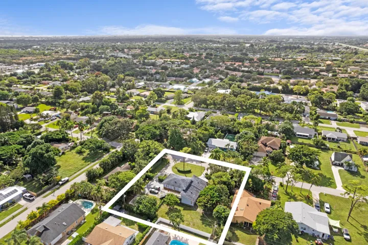 Aerial Neighborhood View