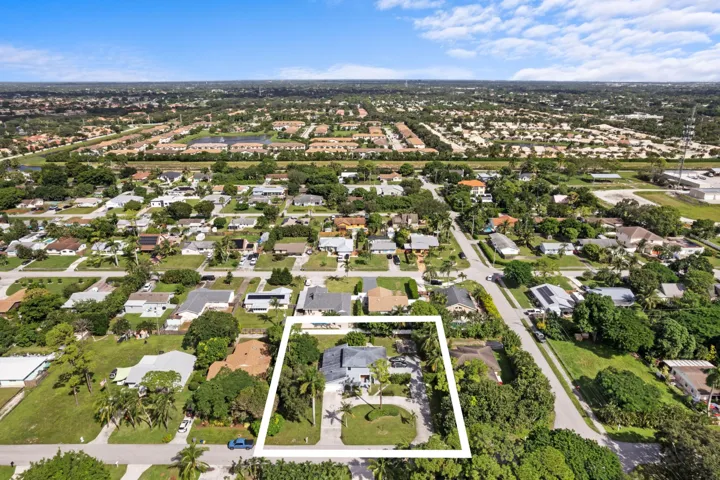 Aerial Neighborhood View