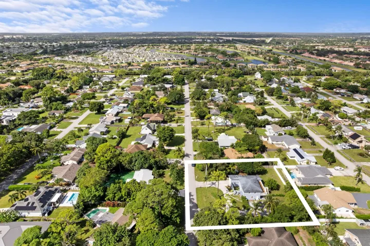 Aerial Neighborhood View