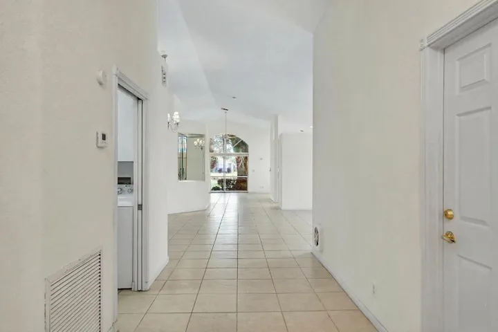 View from front hall