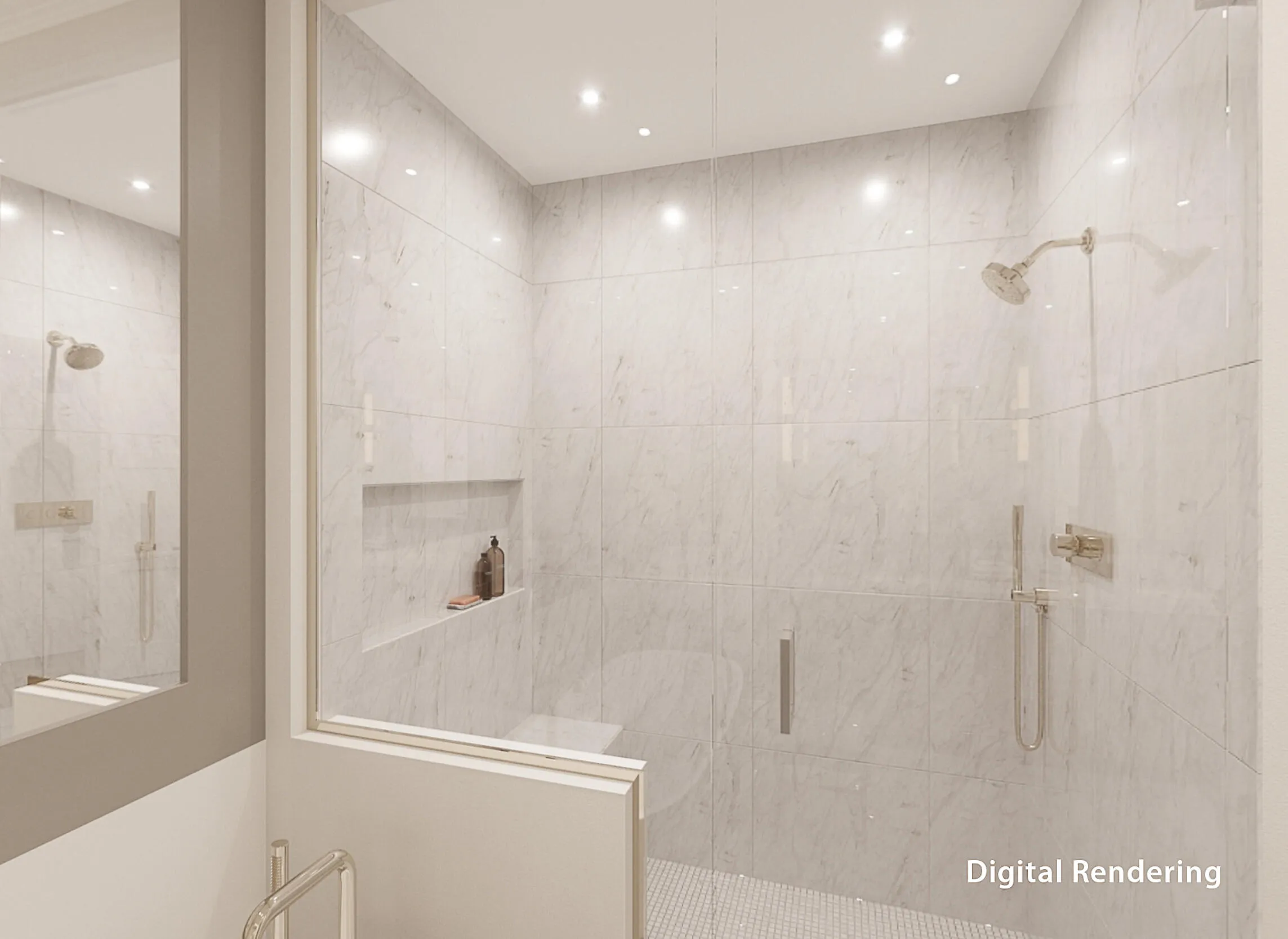 Caretta Bathroom Rendering