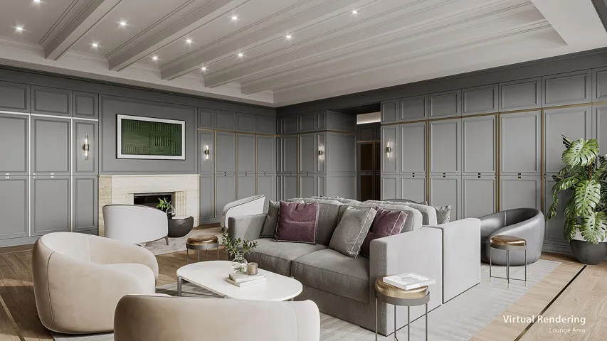 Caretta Rooftop Lounge Rendering