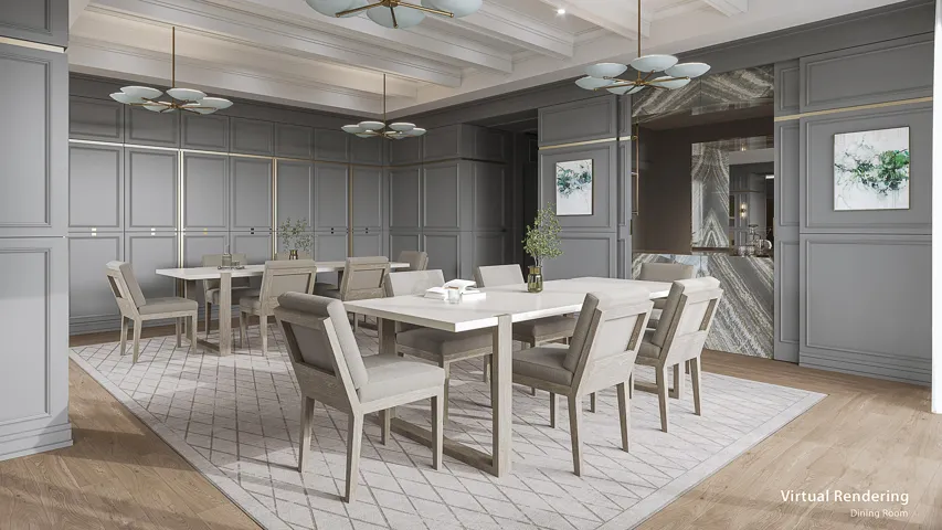Caretta Dining/Entertaining Rendering