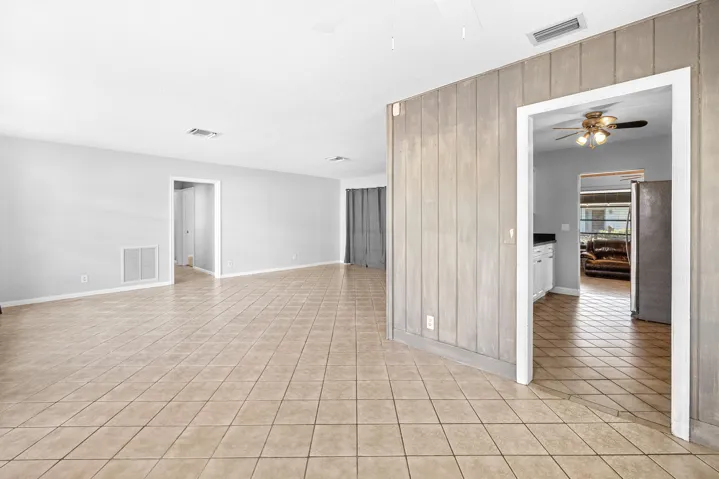 living dining kitchen