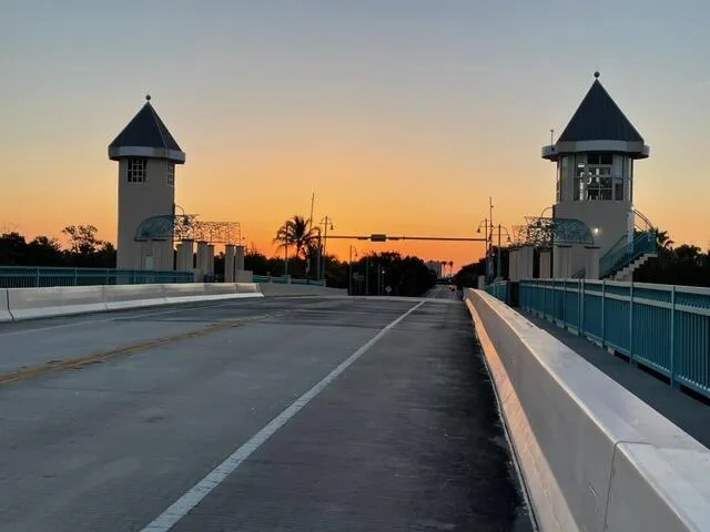 Boynton Beach Bridge to Ocean front beach park
